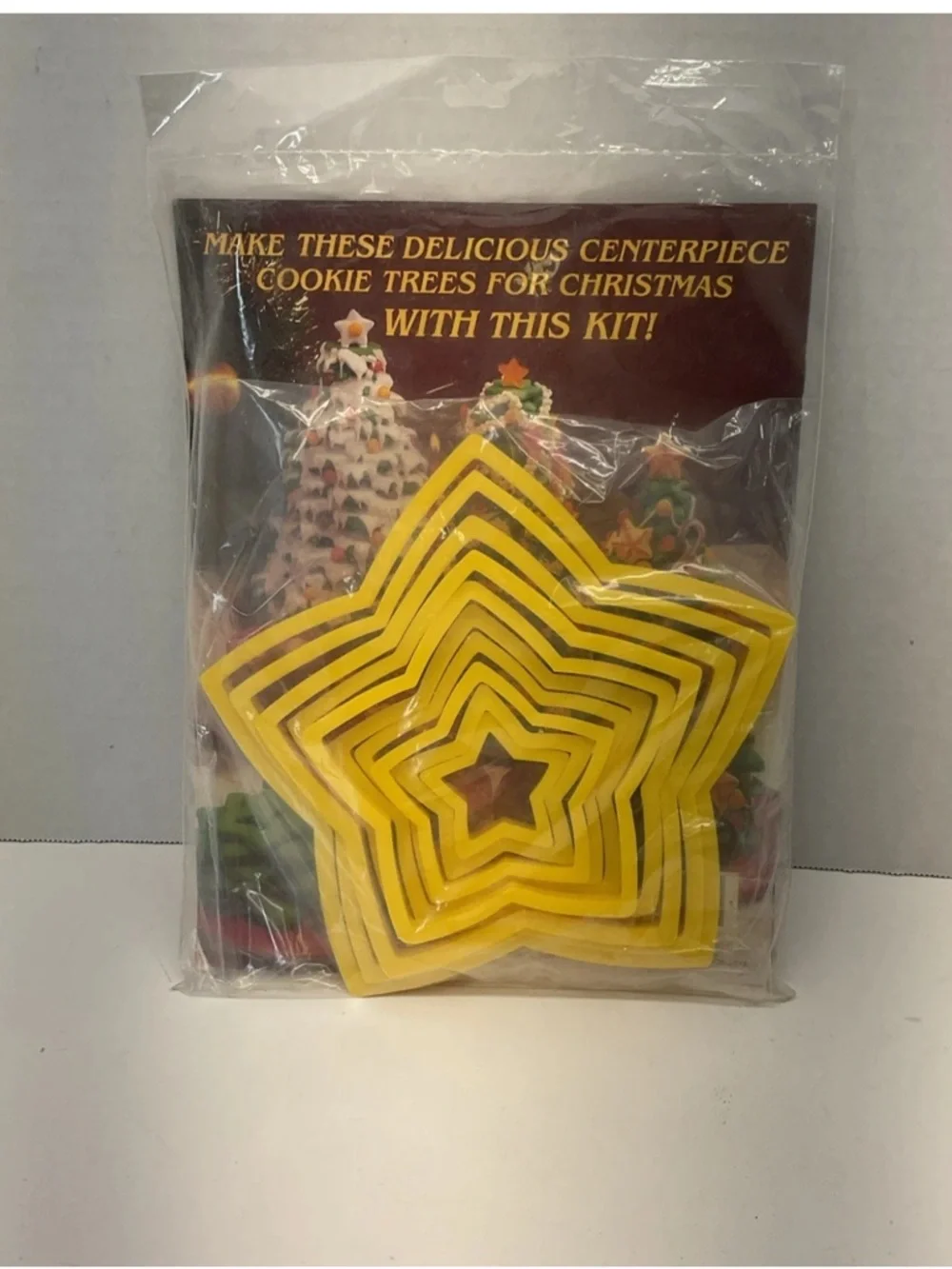 Vintage Wilton 1982 Christmas Cookie Tree Kit 10 Piece Set USA